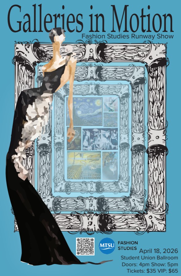 Galleries in Motion Runway Show Poster